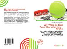 2007 Open de Tenis Comunidad Valenciana – Singles的封面