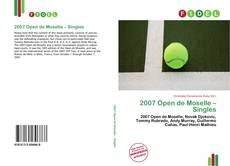 Portada del libro de 2007 Open de Moselle – Singles