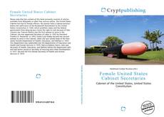 Buchcover von Female United States Cabinet Secretaries