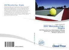 2007 Mercedes Cup – Singles kitap kapağı