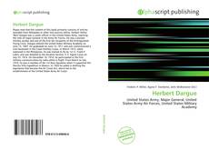 Bookcover of Herbert Dargue