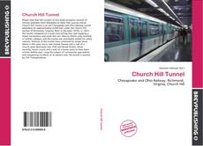 Portada del libro de Church Hill Tunnel