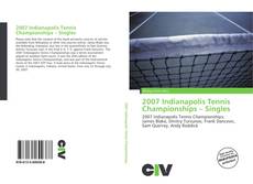 Buchcover von 2007 Indianapolis Tennis Championships – Singles