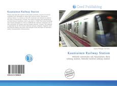 Portada del libro de Kauniainen Railway Station