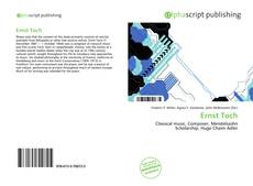 Buchcover von Ernst Toch