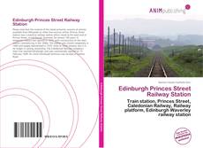 Capa do livro de Edinburgh Princes Street Railway Station 