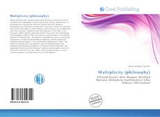 Portada del libro de Multiplicity (philosophy)