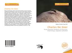 Bookcover of Charles De Geer