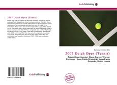 Обложка 2007 Dutch Open (Tennis)