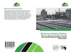 Buchcover von McCreary Railway Station