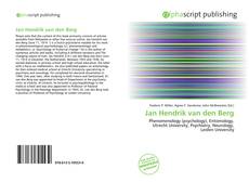 Buchcover von Jan Hendrik van den Berg