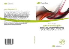 Capa do livro de John Coleman (VC) 