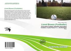 Portada del libro de Lionel Bowen (Footballer)