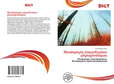 Bookcover of Rhodophyta (classification phylogénétique)