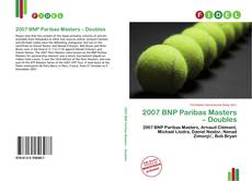 Portada del libro de 2007 BNP Paribas Masters – Doubles