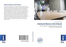 Buchcover von Edmund Bacon (Architect)