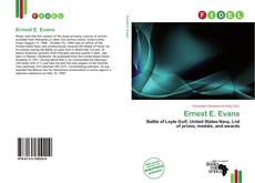 Capa do livro de Ernest E. Evans 