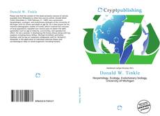 Bookcover of Donald W. Tinkle