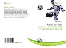 Bookcover of Gavriil Kachalin