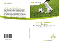 Capa do livro de 1957–58 Cypriot First Division 