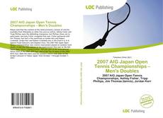 Bookcover of 2007 AIG Japan Open Tennis Championships – Men's Doubles