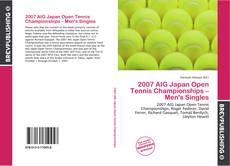 Portada del libro de 2007 AIG Japan Open Tennis Championships – Men's Singles