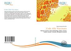 Bookcover of Coda Alla Vaccinara