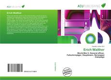 Bookcover of Erich Walther