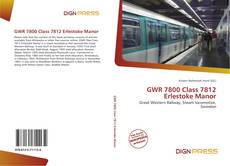 Bookcover of GWR 7800 Class 7812 Erlestoke Manor