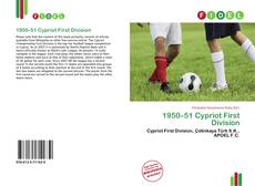 Bookcover of 1950–51 Cypriot First Division