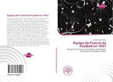 Capa do livro de Équipe de France de Football en 1937 