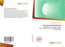 Bookcover of Caryocar Brasiliense