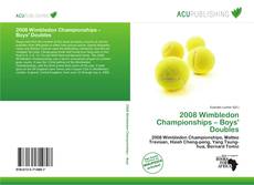 Copertina di 2008 Wimbledon Championships – Boys' Doubles