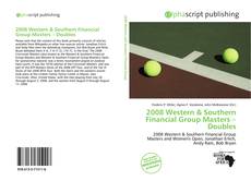 Bookcover of 2008 Western & Southern Financial Group Masters – Doubles