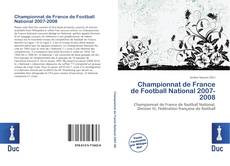 Buchcover von Championnat de France de Football National 2007-2008