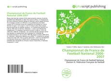 Couverture de Championnat de France de Football National 2006-2007
