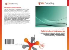 Buchcover von Extended consciousness