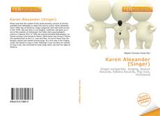 Bookcover of Karen Alexander (Singer)