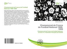 Bookcover of Championnat de France de Football National 1998-1999