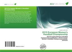 Bookcover of 2010 European Women's Handball Championship