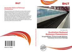 Couverture de Australian National Railways Commission