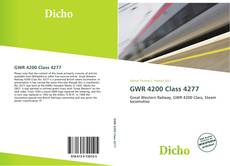 Copertina di GWR 4200 Class 4277