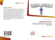 Bookcover of George Carman