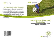 Bookcover of 1981–82 Austrian Football Bundesliga