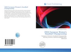 Portada del libro de 2004 European Women's Handball Championship