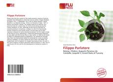 Copertina di Filippo Parlatore