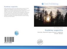 Portada del libro de Erythrina vespertilio