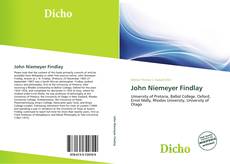 Copertina di John Niemeyer Findlay