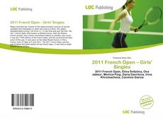 Capa do livro de 2011 French Open – Girls' Singles 