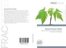 Georg Christian Oeder kitap kapağı
